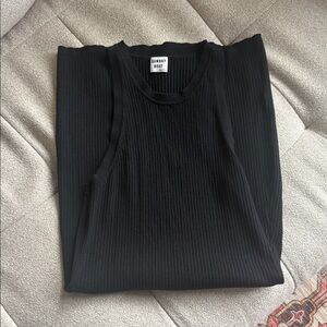 Aritzia - Sunday Best Ribbed Dress